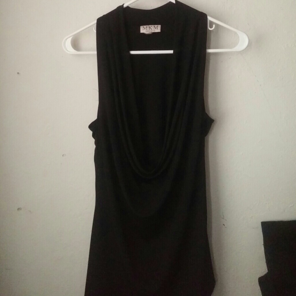 MKM Design sleeveless top sz L
